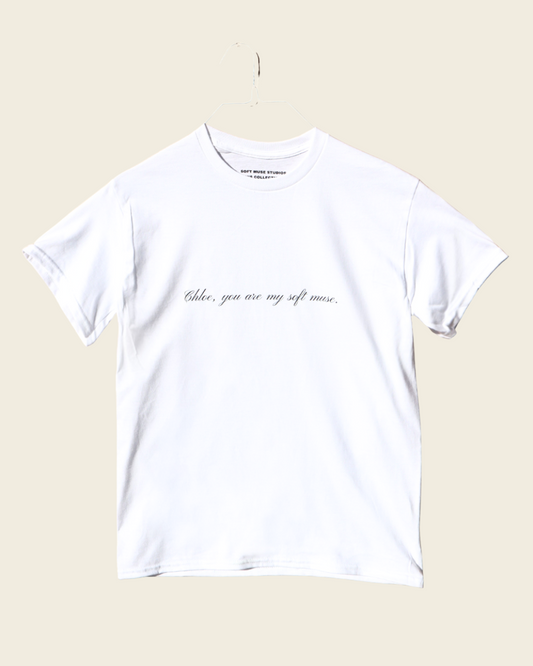 You Are My Soft Muse PERSONALIZED | Heavy Weight Tee