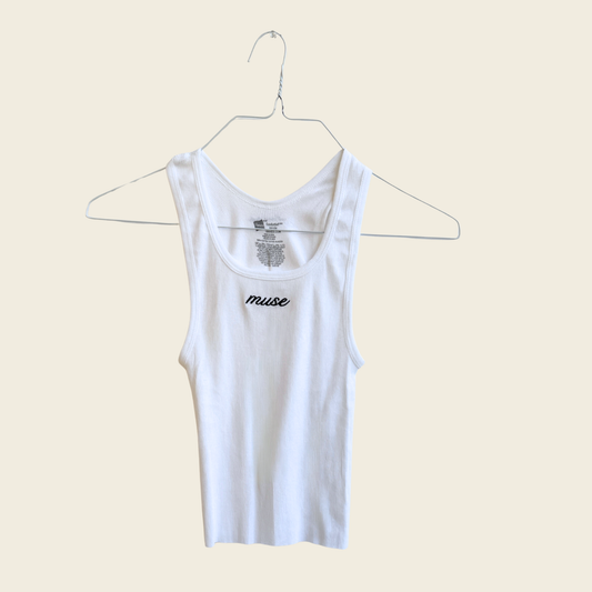 Muse | Embroidered Tank